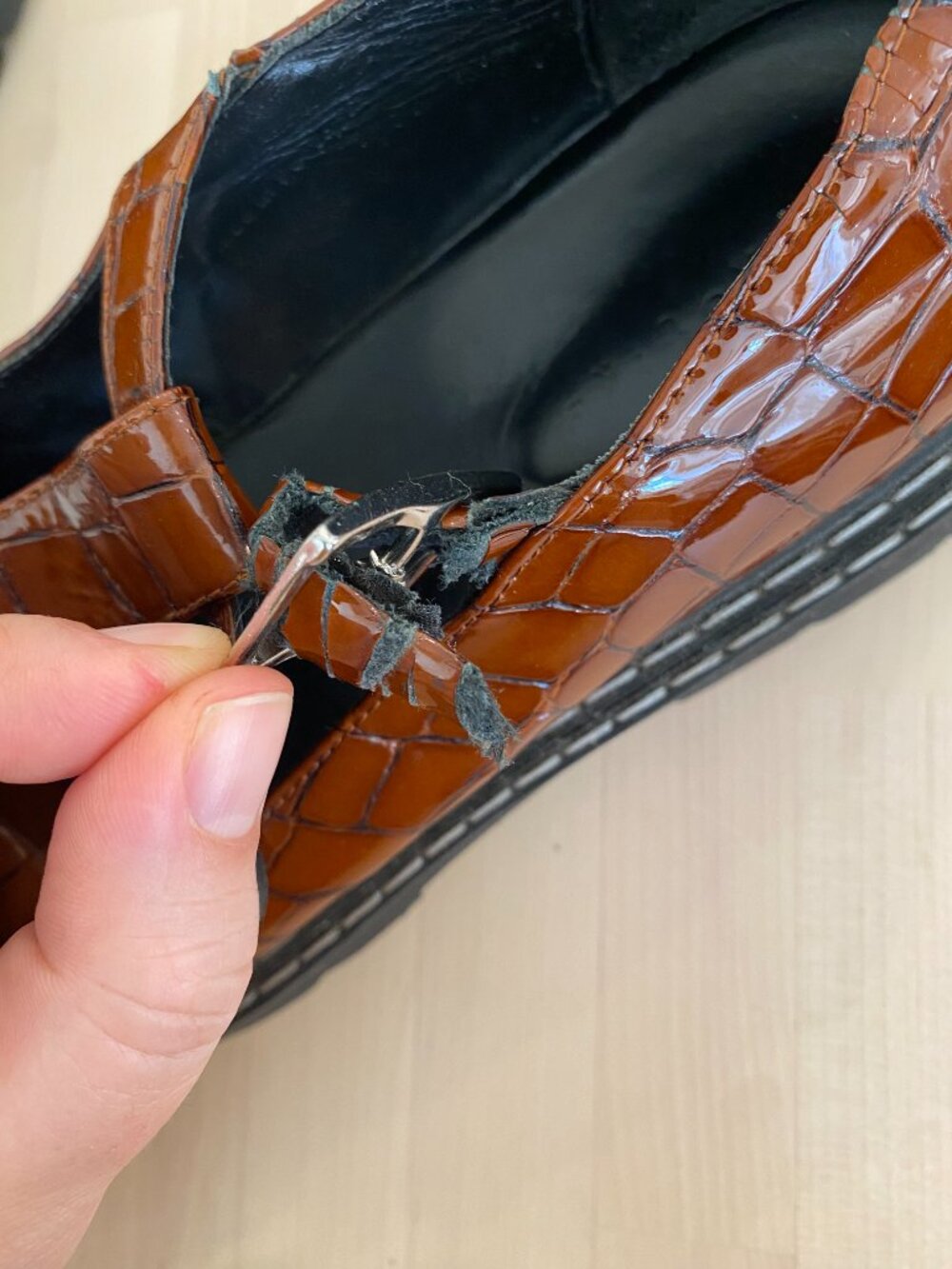 Maguire Shoes- Neiva Brown Mary Jane size 40 - Picture 10 of 11